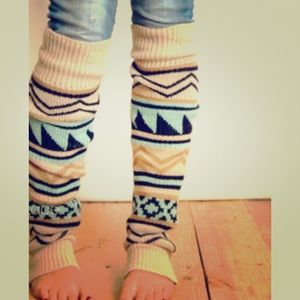 Women's Aztec Leg Warmers